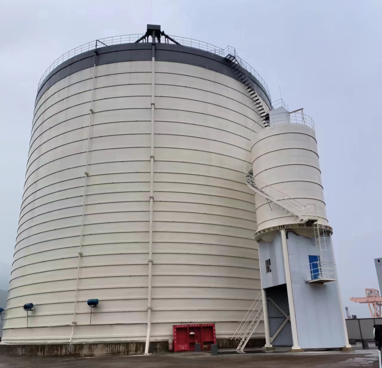 赤壁10万吨水泥钢板库