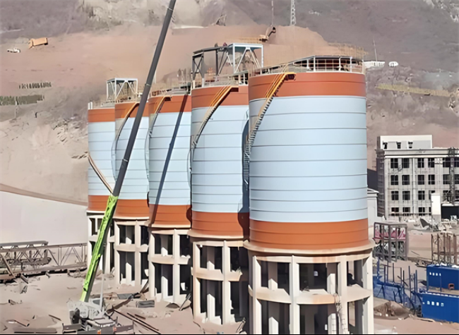 赤壁高架钢板仓